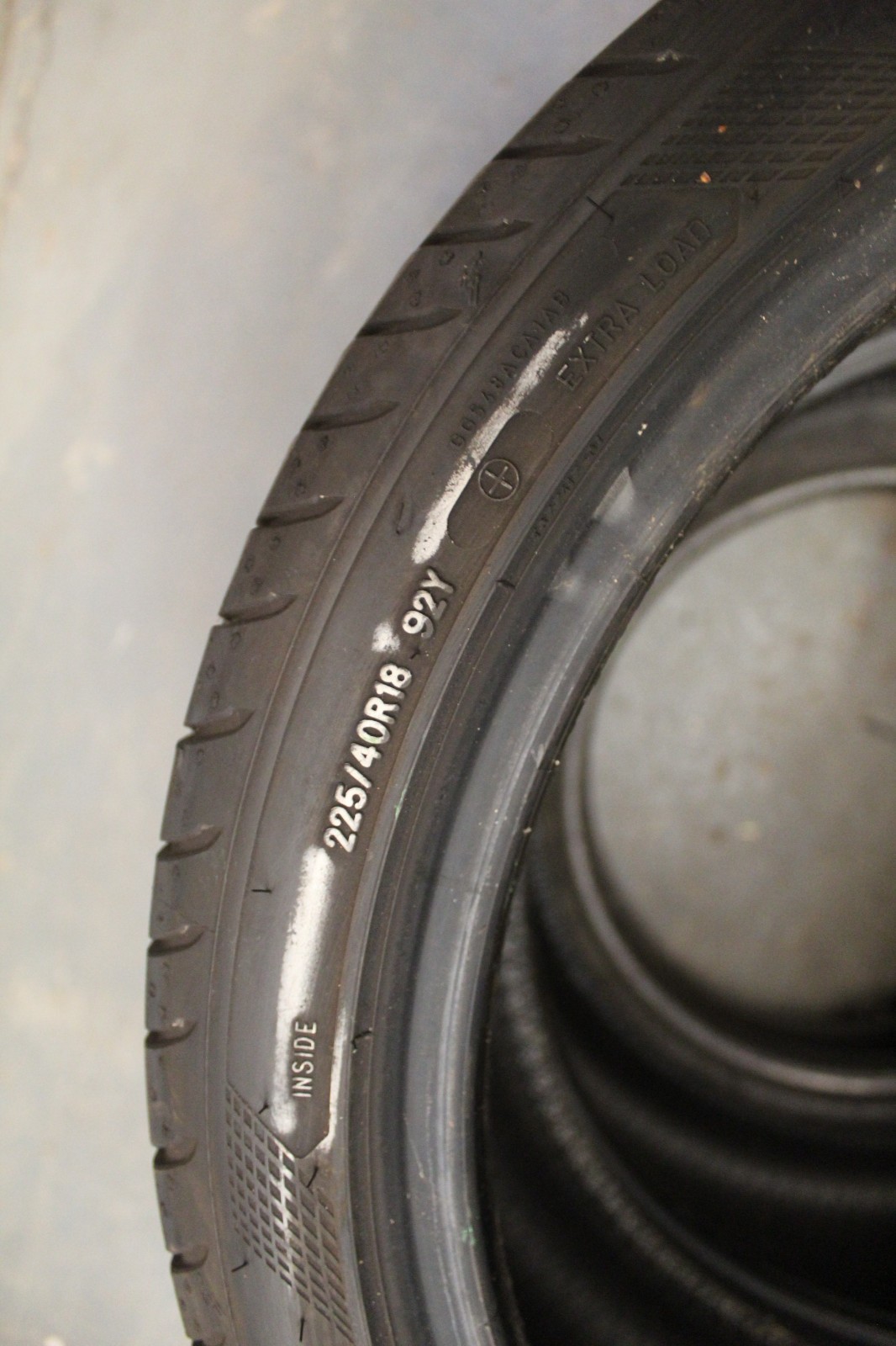 225 40 18 Goodyear, Eagle F1 Super S, XL, 92Y, x2 A Pair 7.0mm (F1_tyres) X110