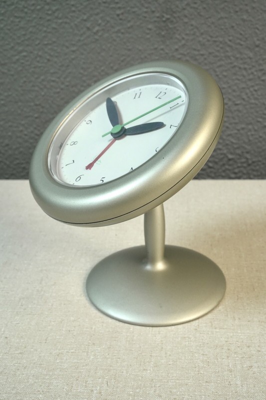 Post Modern Contemporary Michael Graves Designs Target Quartz Alarm Mantel Clock
