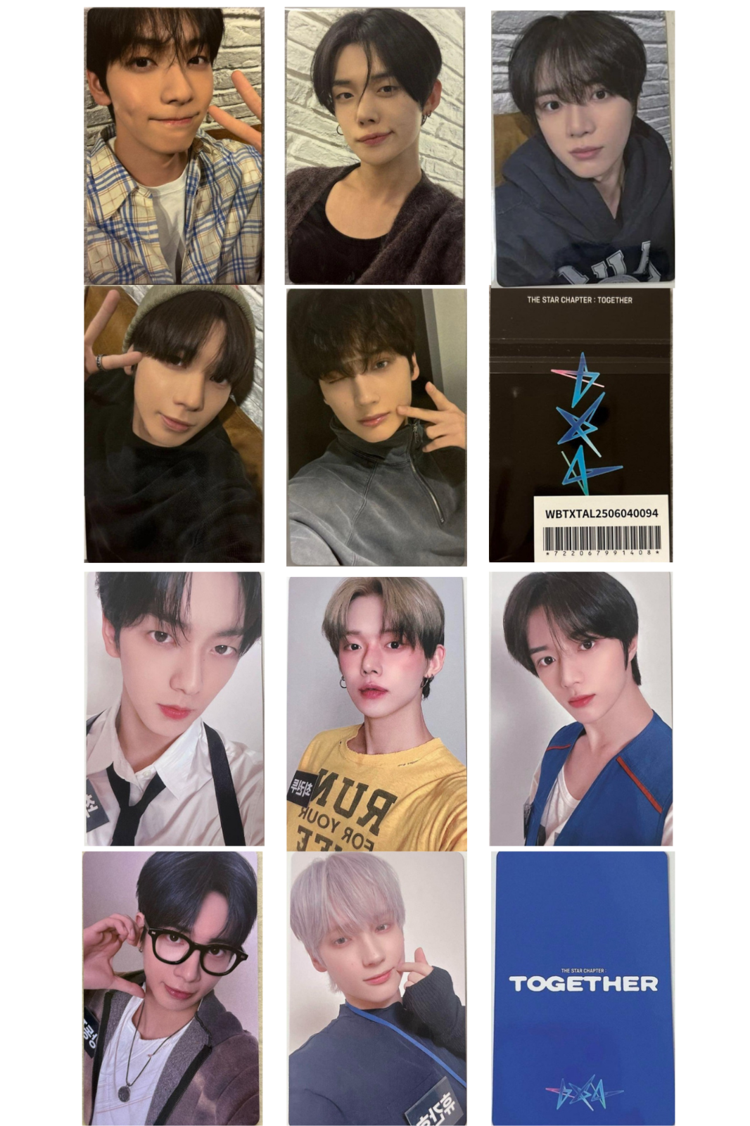 TXT TOGETHER weverse ラキドロ 3,4回目コンプセット×11 TXT TOGETHER weverse ラキドロ トレカ セット コンプリート