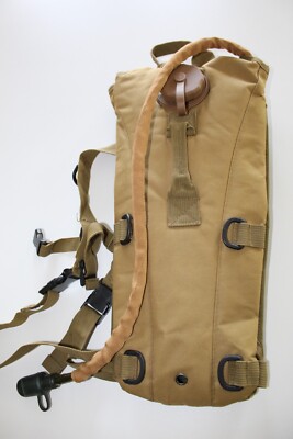 KMS Biege Hydration Backpack with Water Bag