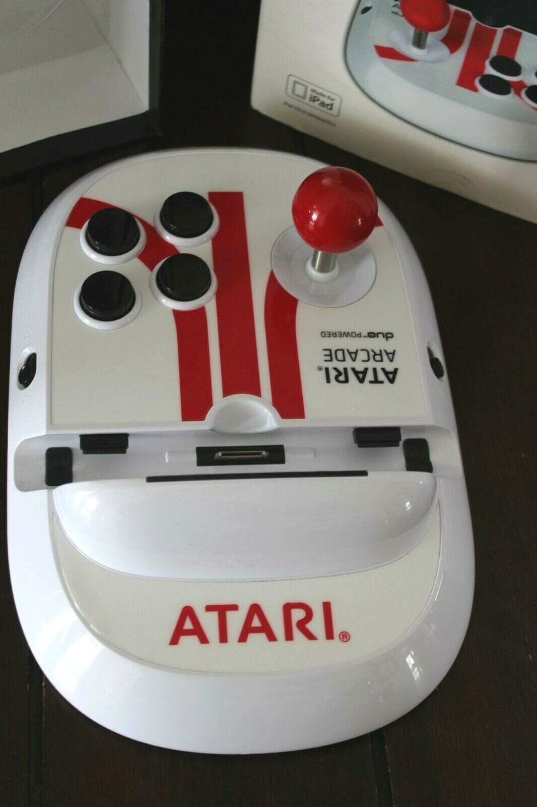 Atari Arcade Duo Powered for used with iPad (iPad not included)