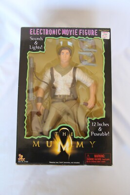 1998 Toy Island, The Mummy Rick O'Connell 12'' Action figure, New In Box