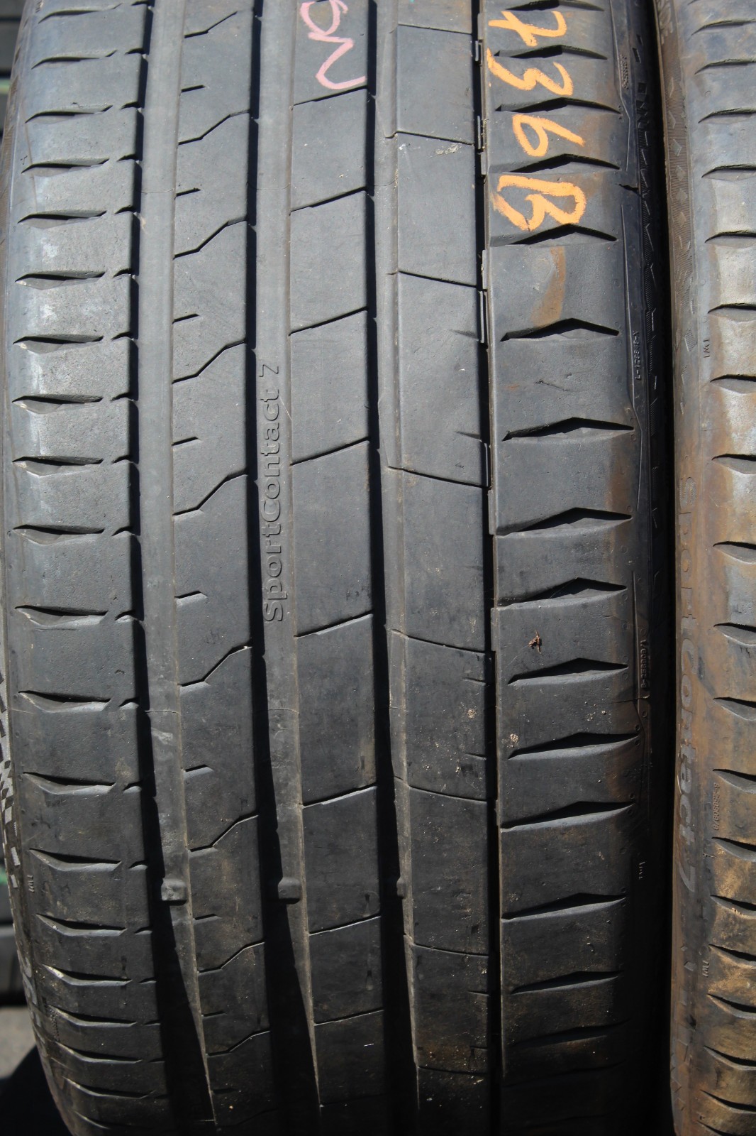 265 30 20 Continental, SC 7, XL, 94Y, x2 A Pair 6.3mm (F1_tyres) L3736