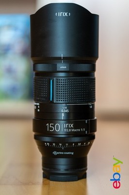 Irix 150mm Makro 1:1 F/2.8 Dragonfly Objektiv für Sony E-Mount