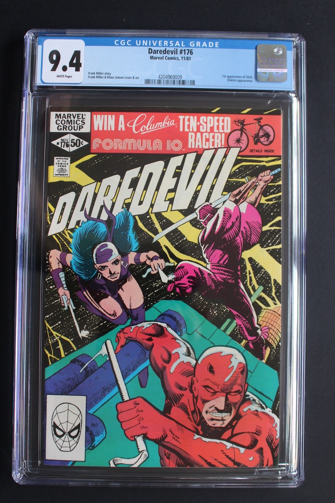 Daredevil #176 1st STICK 1981 ELEKTRA vs KIRIGI Movies TV