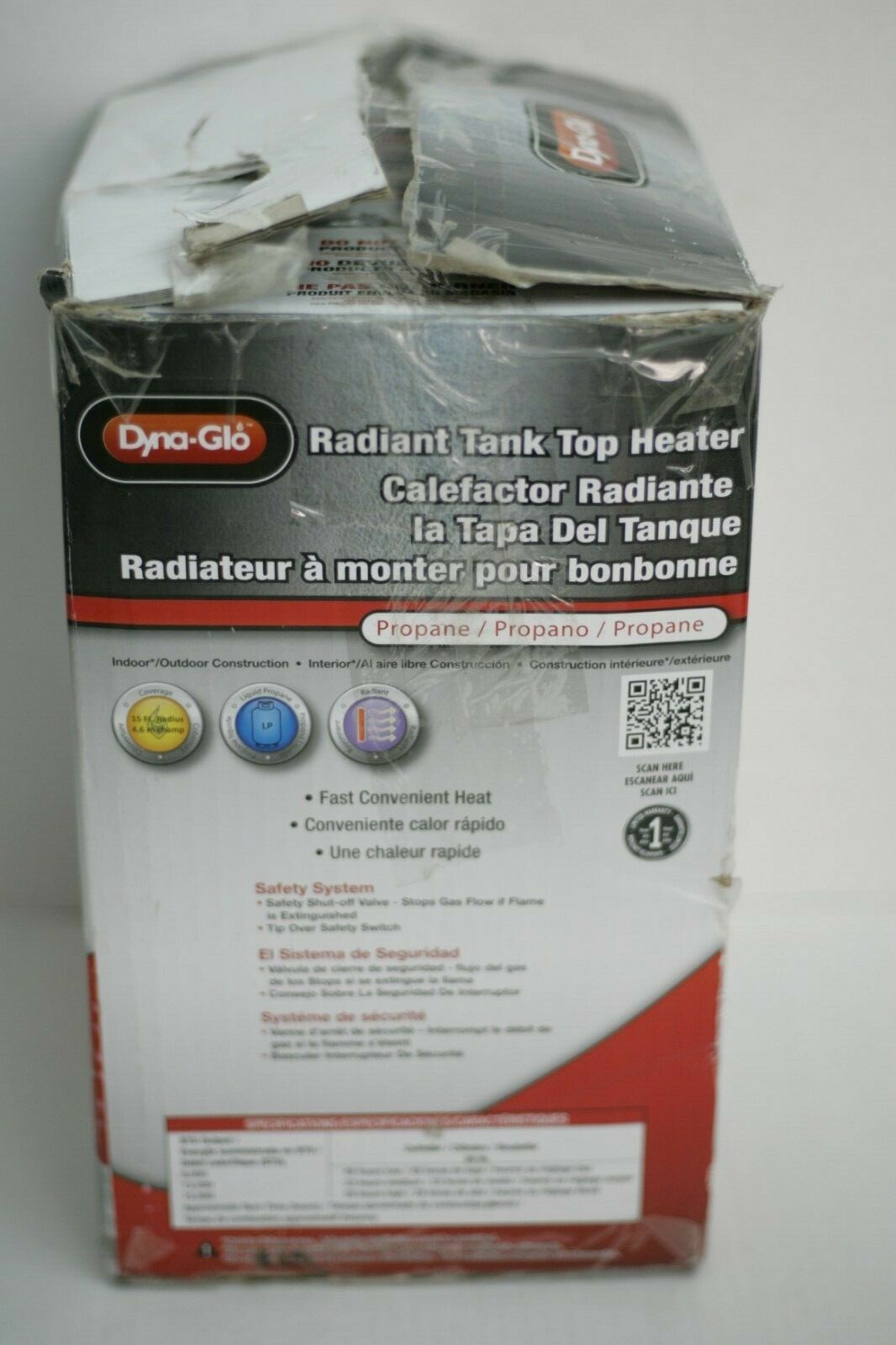 Dyna-Glo 15,000 BTU Radiant Tank Top Heater