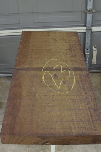 Wenge 38-1/4” X 15-5/8” X 2-1/8” (238)