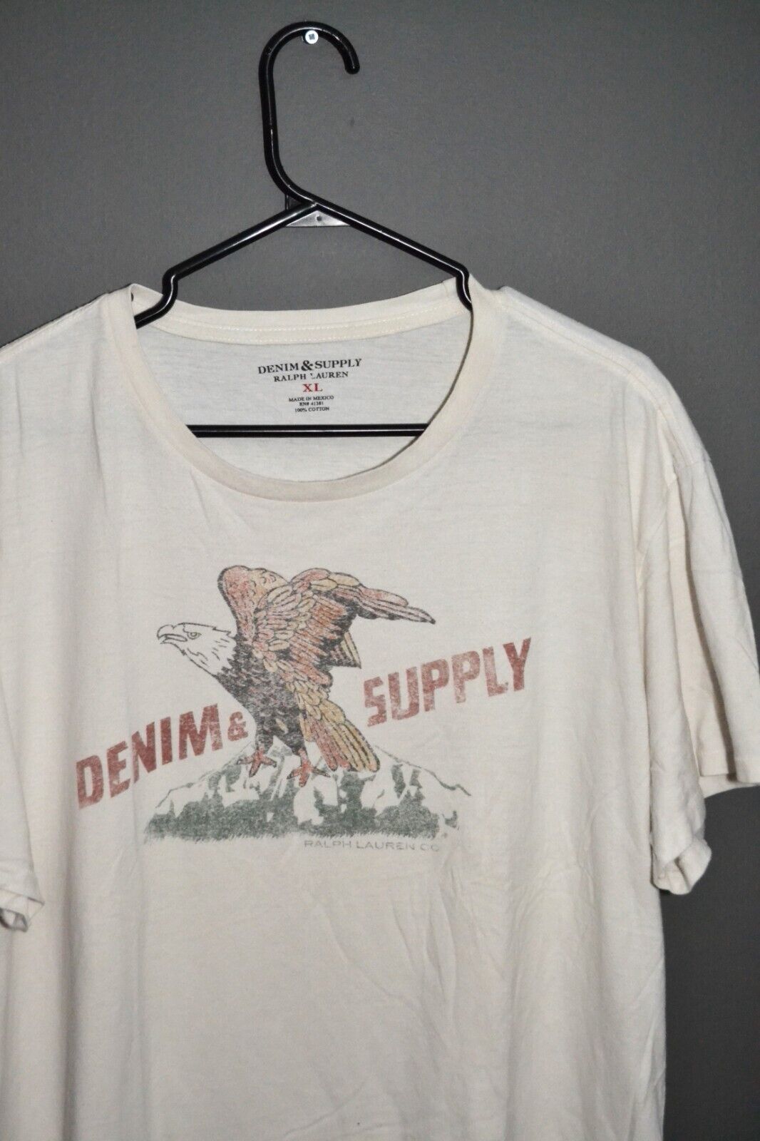 Ralph Lauren Denim And Supply RRL Eagle T shirt XL | eBay