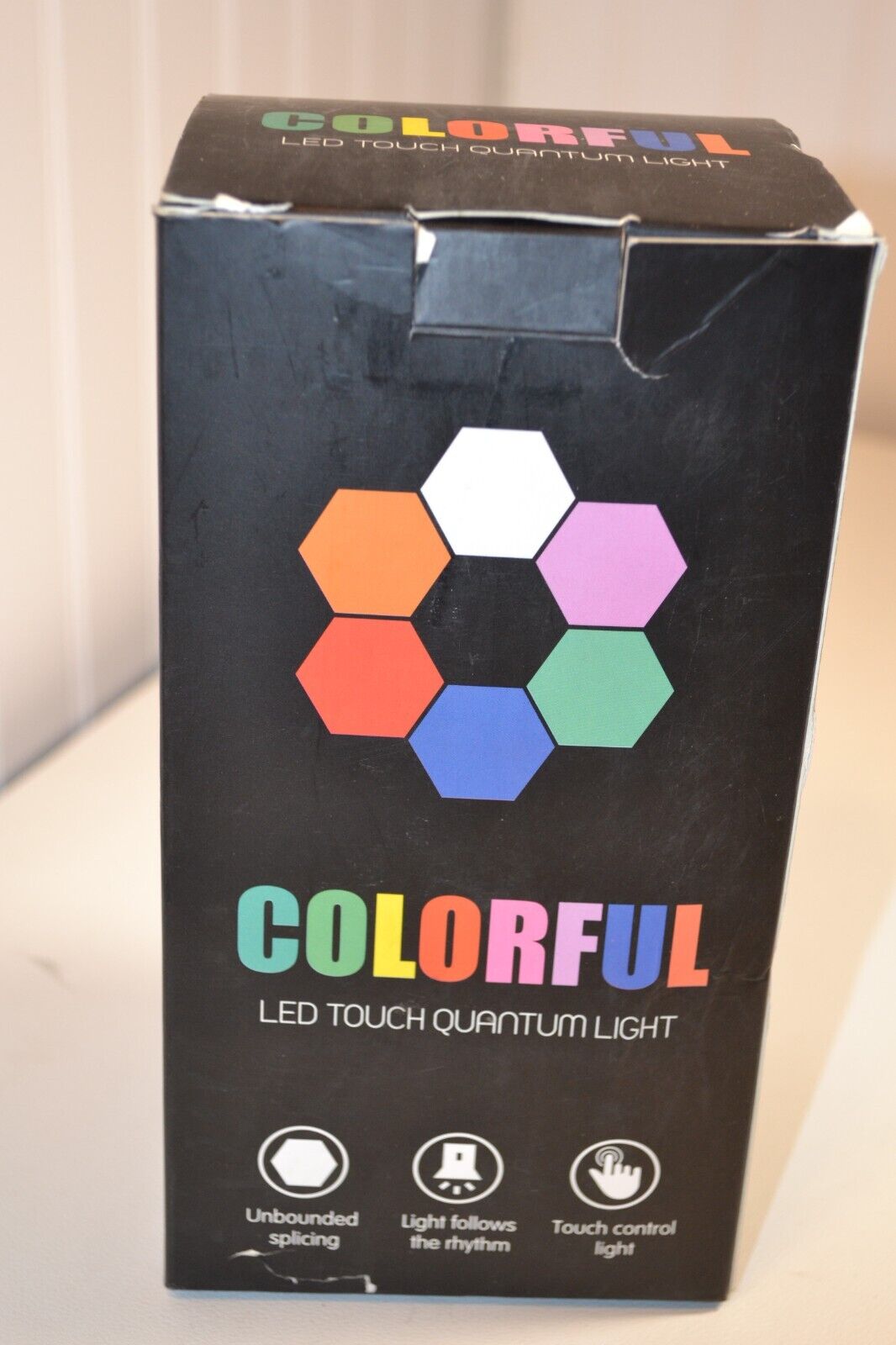 Quantum Light Touch Sensor Night Lights LED Hexagon 6 pieces Quantum Light Touch Sensor Night Lights LED Hexagon 6 pieces