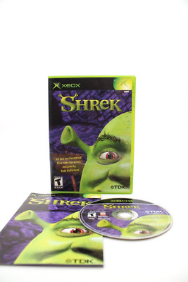 Original Xbox Shrek 1 Complete CIB Tested Resurfaced Mint Clean Pristine