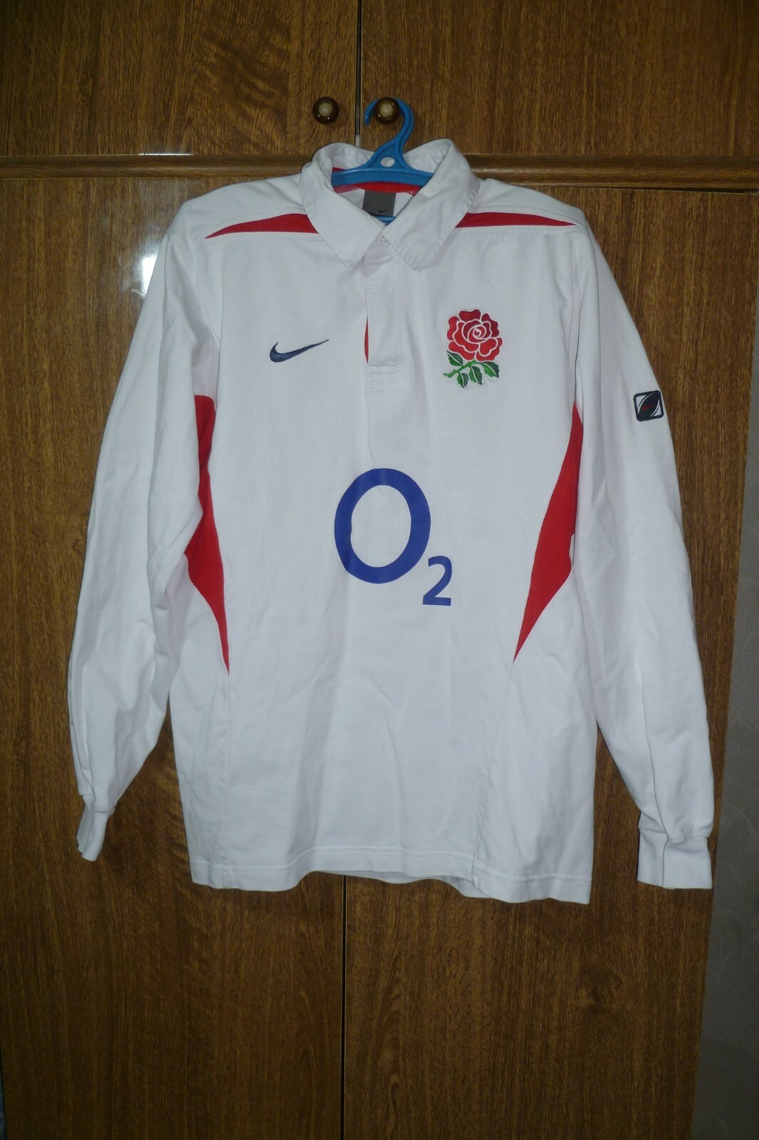 England Nike Rugby Shirt Longsleeve Home 2003/2004/2005
