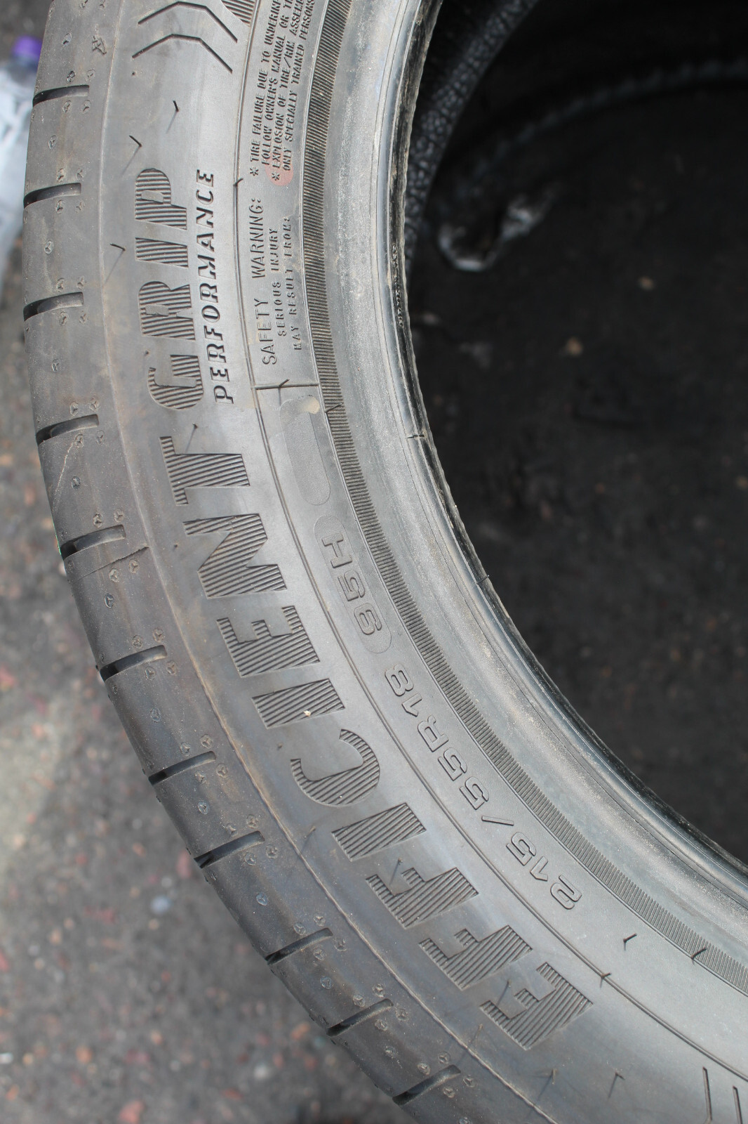 New 215 55 18 Goodyear, Efficient Grip, 95H, x1 Single Tyre (F1_tyres) L3438