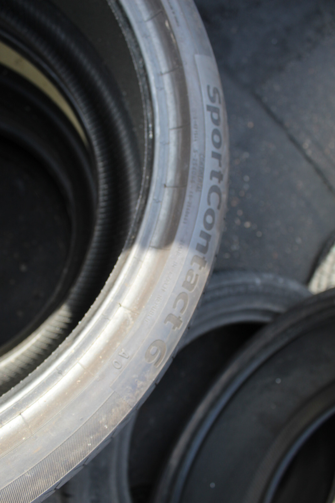 255 35 21 Continental, SC 6, XL, 98Y, x2 A Pair 5.6mm (F1_tyres) FO L3334