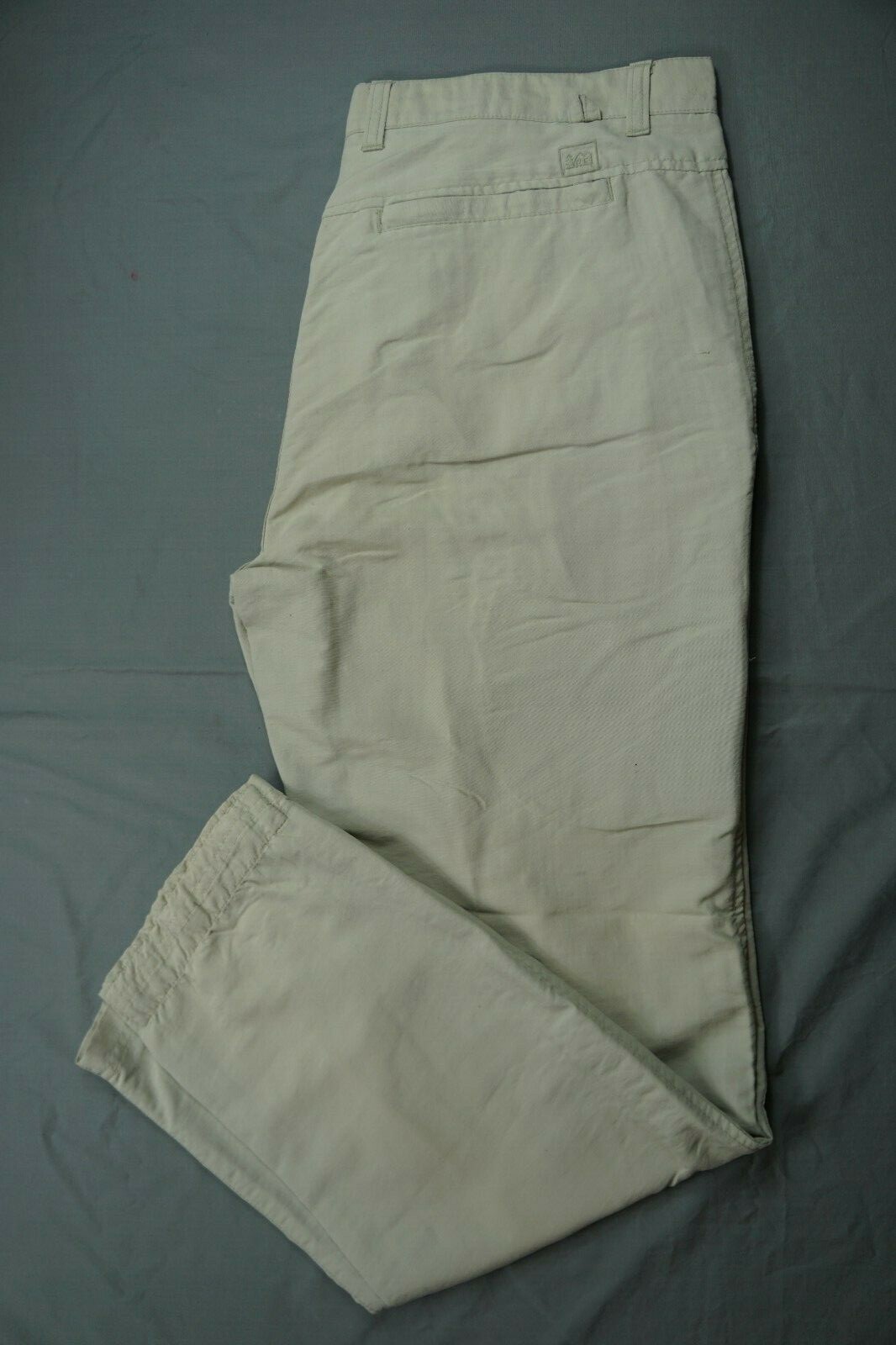 Rei Mon REI Flat Front Nylon Hiking, Climbing Pants w/ Side Zip