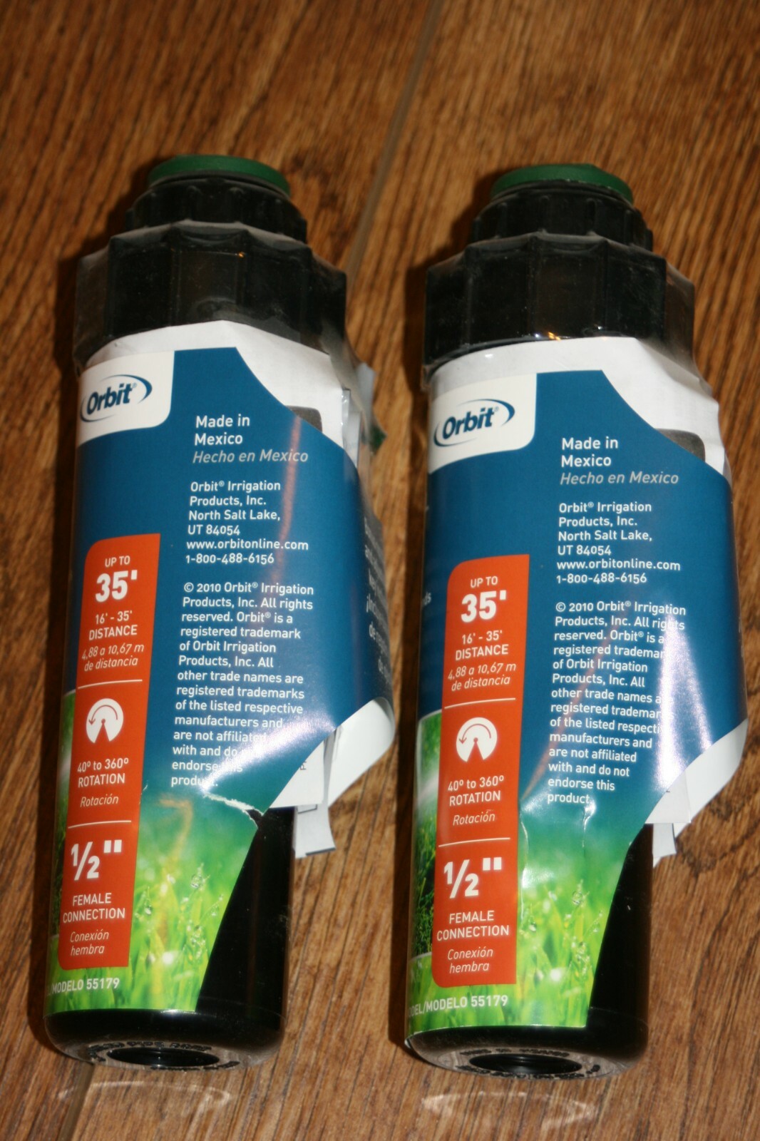2X Orbit Saturn IV Professional Gear Drive Sprinkler 55179 Rotor With Tool