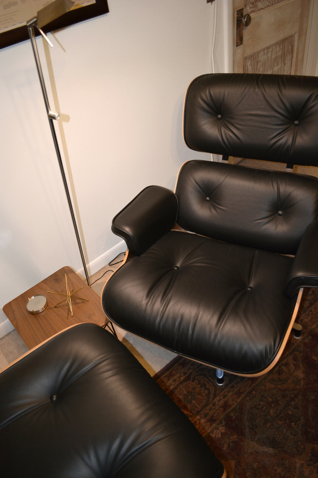 Authentic Herman Miller Eames Lounge & Ottoman Tall (Less than 1 year old)