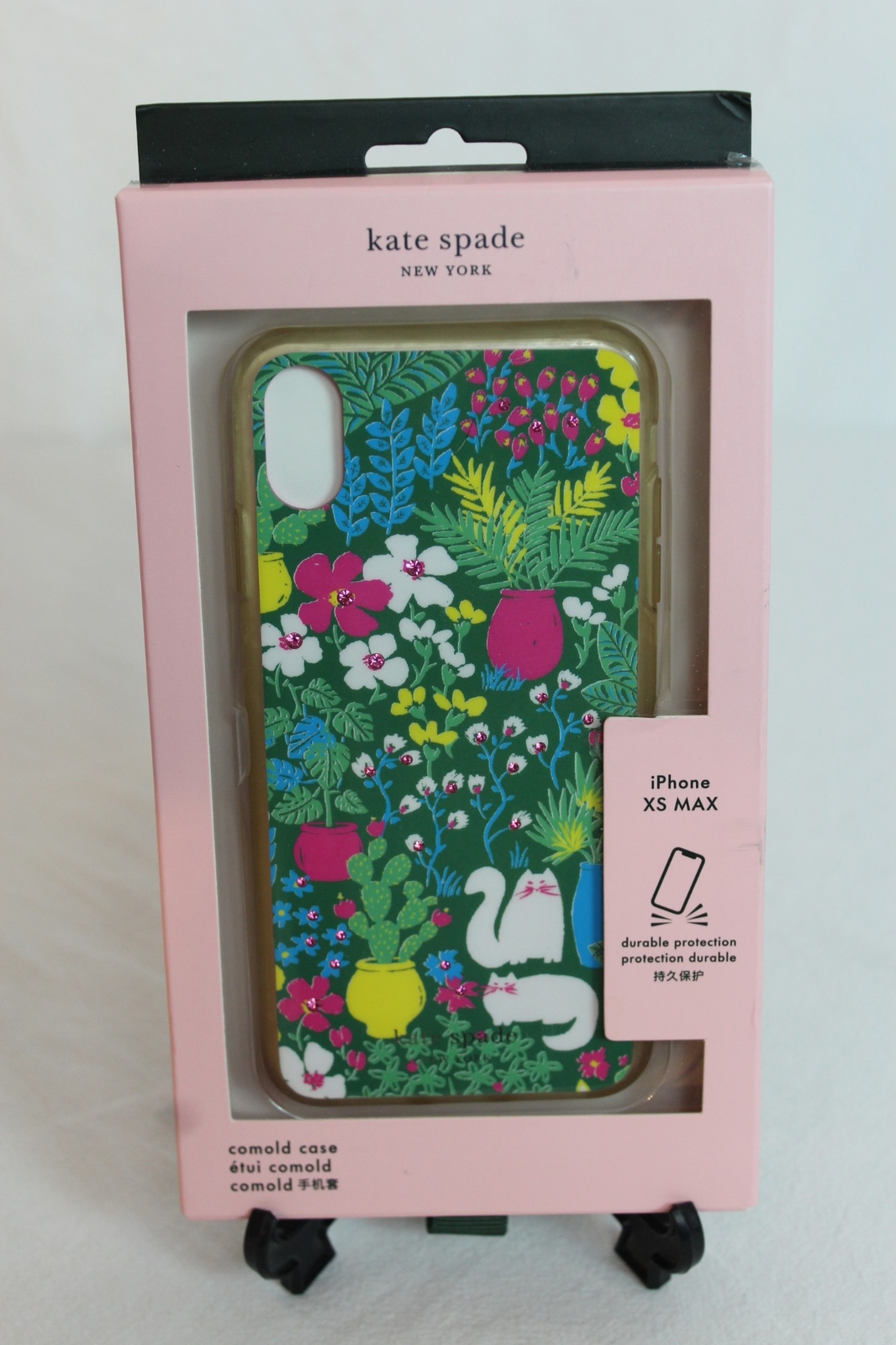 KATE SPADE Jeweled Party Flora iPhone XS Max Case - New in Box, $50 Retail