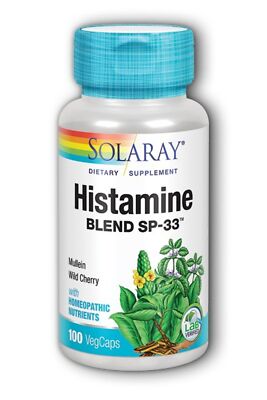 Solaray Histamine Blend SP-33 100 растительных капсул