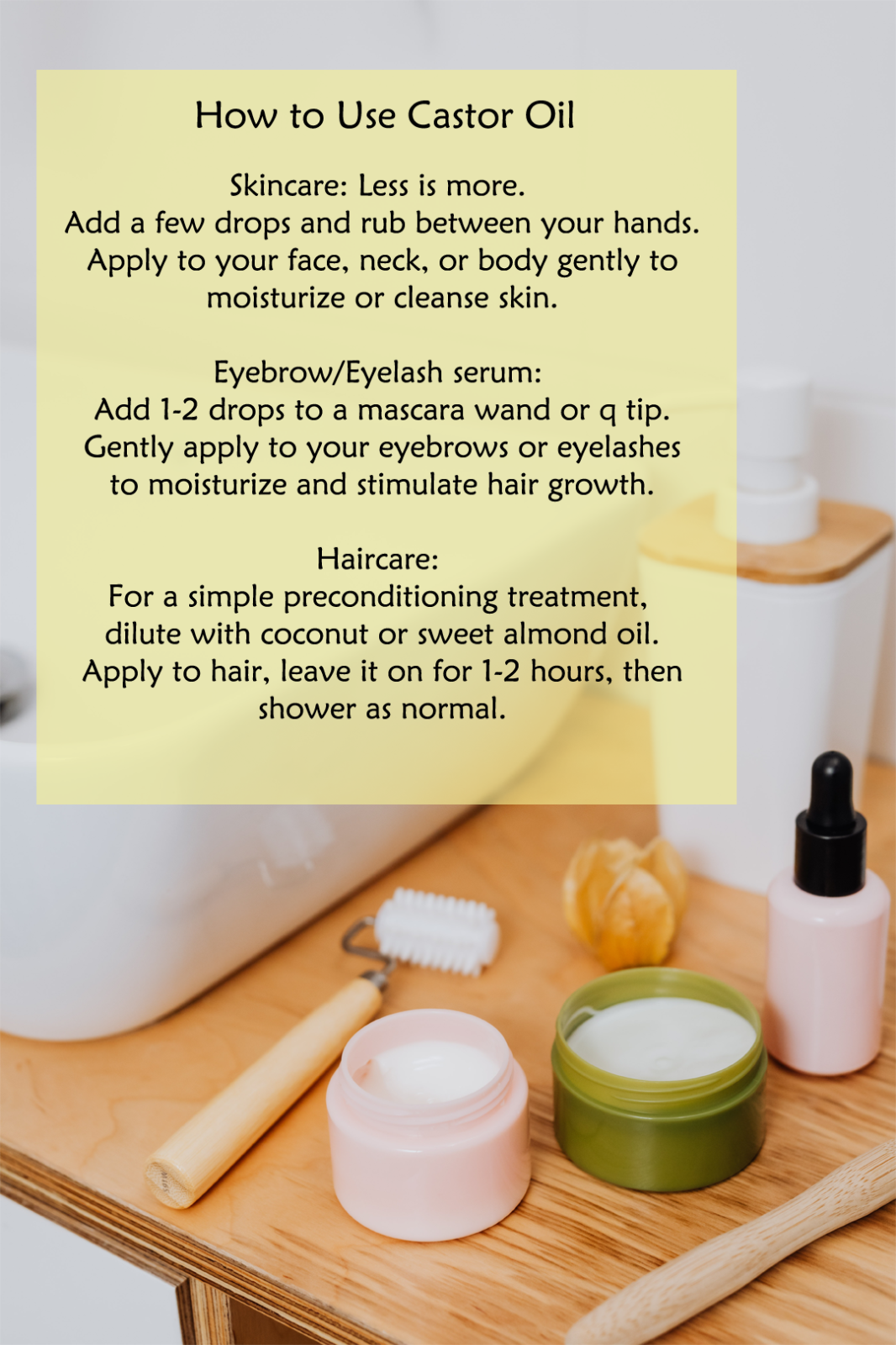 Castor Carrier Oil (100% Pure/Natural) FREE SHIPPING Many Sizes