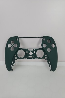 Playstation 5 Soft Touch Race Green Front Cover Top Shell PS5 Controller Plate