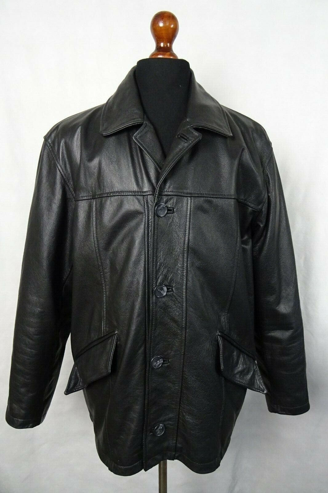 Men's Vintage Avenue Sports Leather Jacket 44R (L) | eBay UK