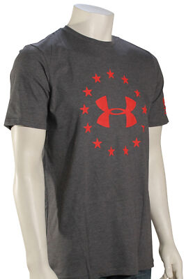 

Футболка с логотипом Under Armour Freedom — темно-серый, средний вереск — новинка, Grey