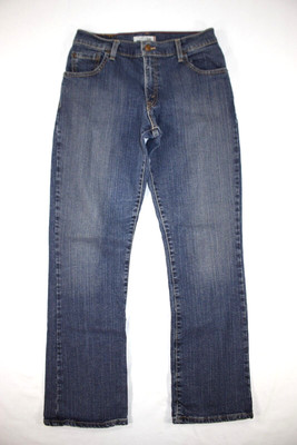 Levi's 550 Relaxed Boot Cut Jeans Mid Rise Stretch Dark Wash Women's Size 6x31