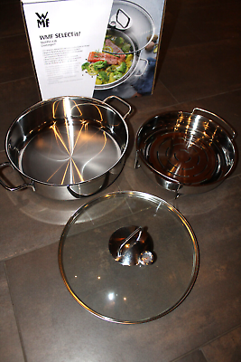 WMF Select it Dampfgarer MultiPot mit Glasdeckel 28 cm Allherd