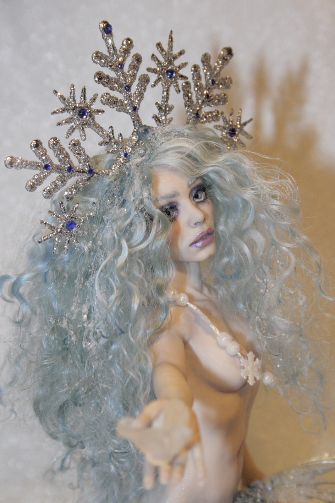 OOAK Fantasy ArtDoll Sculpture Mermaid Fairy
