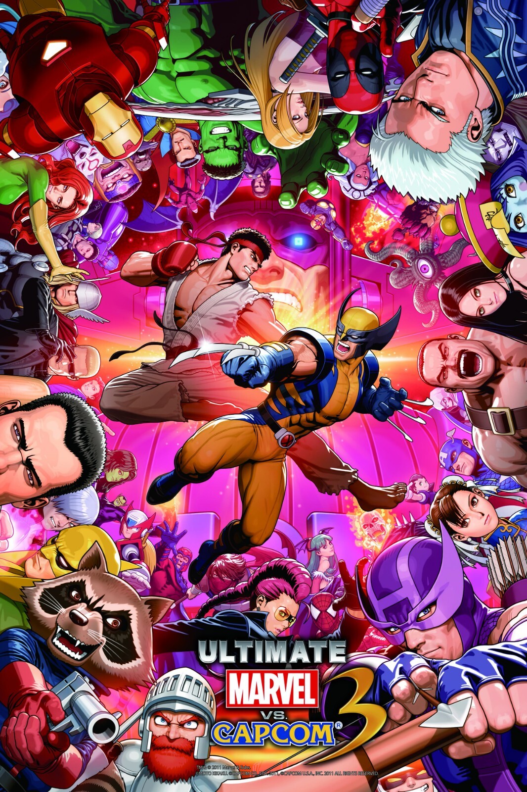 ポスター Marvel Capcom vintage posters Marvel vs. Capcom Poster Wall Art Home Decor Photo Prints