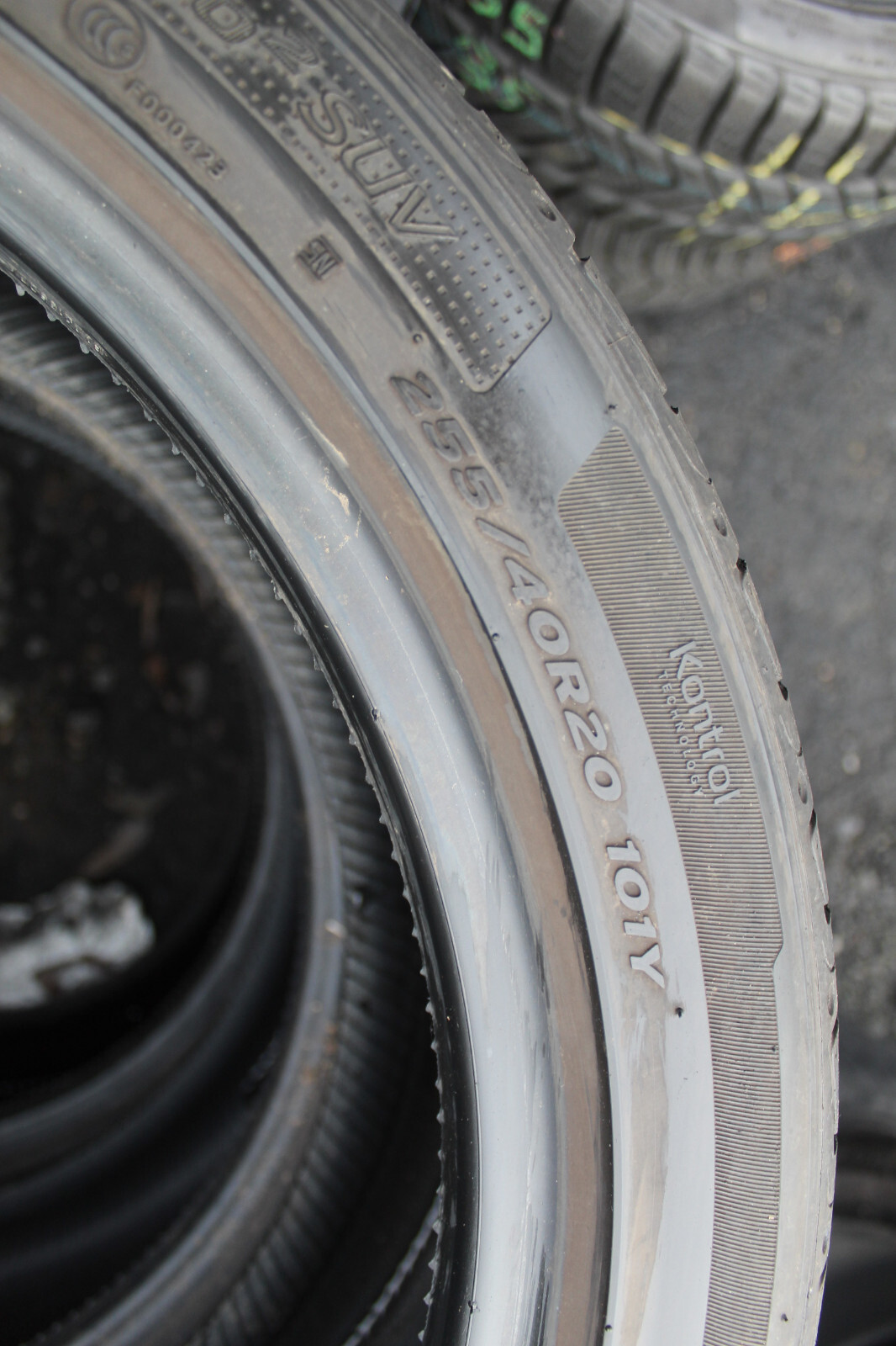 255 40 20 Hankook, Ventus S1 Evo 2, AO, 101Y, x2 A Pair 6.0mm (F1_tyres) L2088