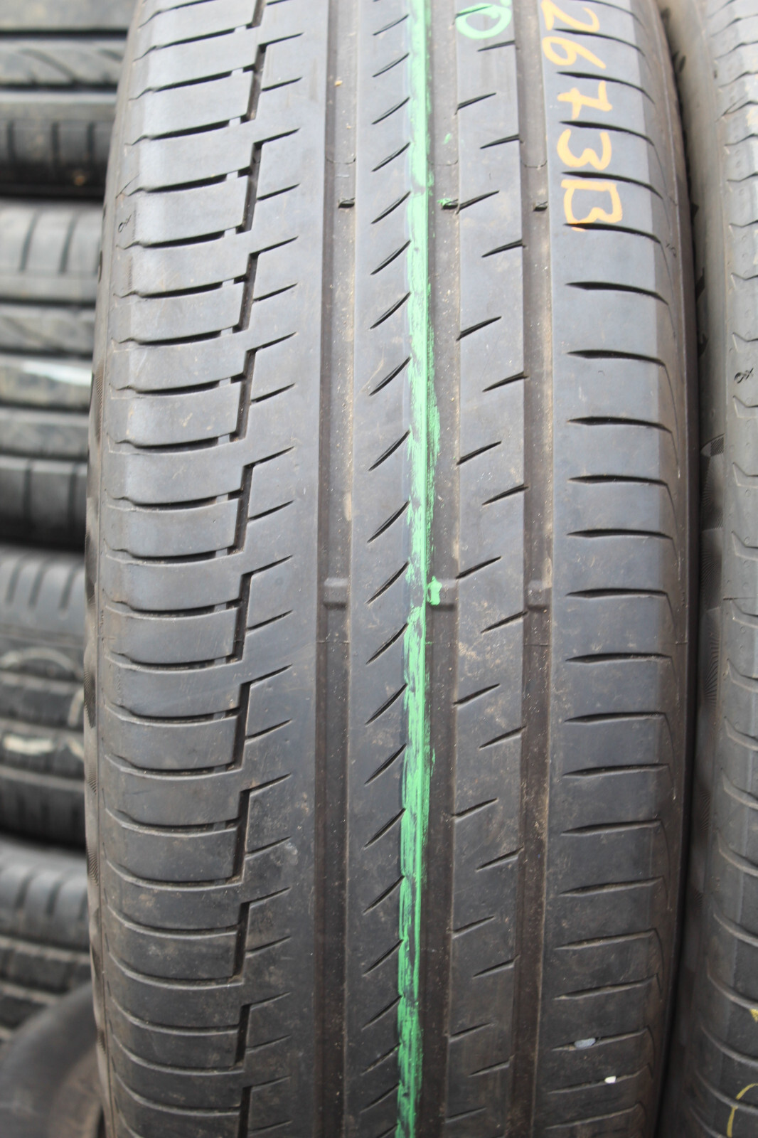 225 55 19 Continental, Premium Contact, 99V, x2 A Pair 5.0mm (F1_tyres) FO L2673