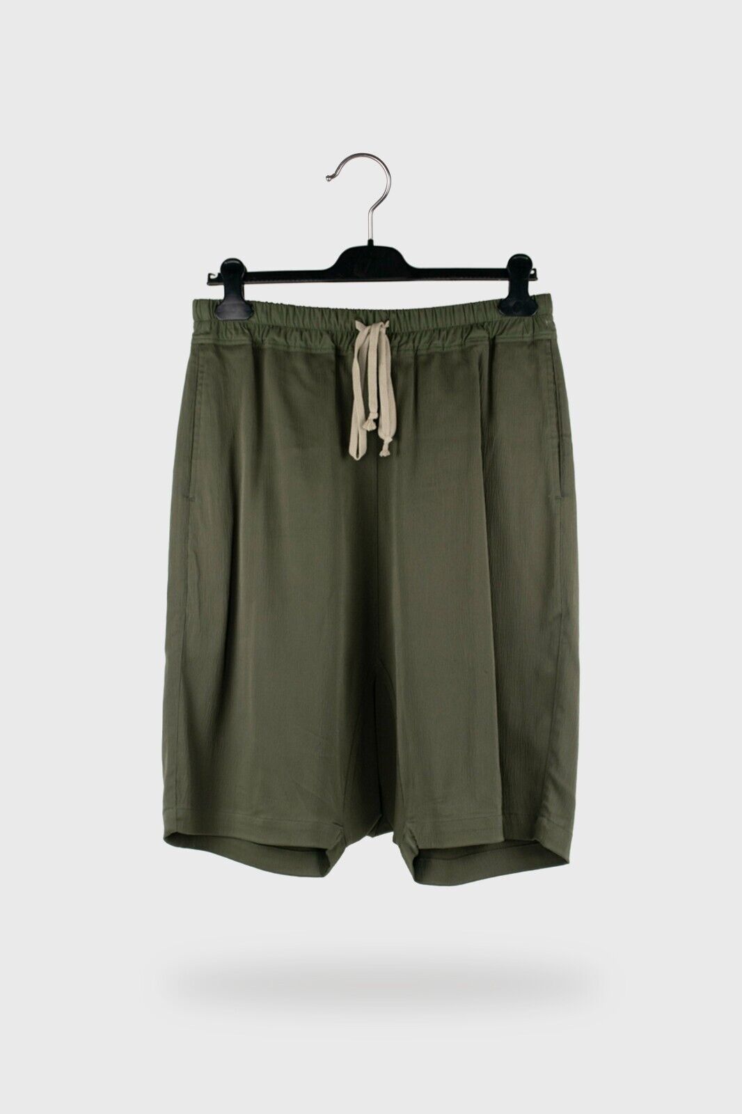 Rick Owens SS16 CYCLOPS Drawstring Drop-Crotch Shorts, Size Rick Owens SS16 CYCLOPS Drawstring Drop-Crotch Shorts, Size