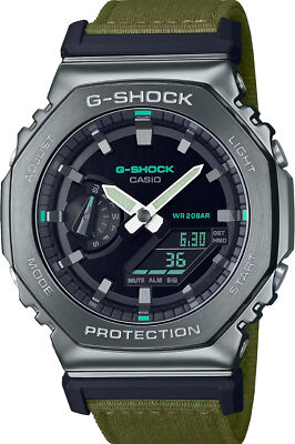 Pre-owned Casio Watch - Gm-2100cb-3aer For Male Black In Resin