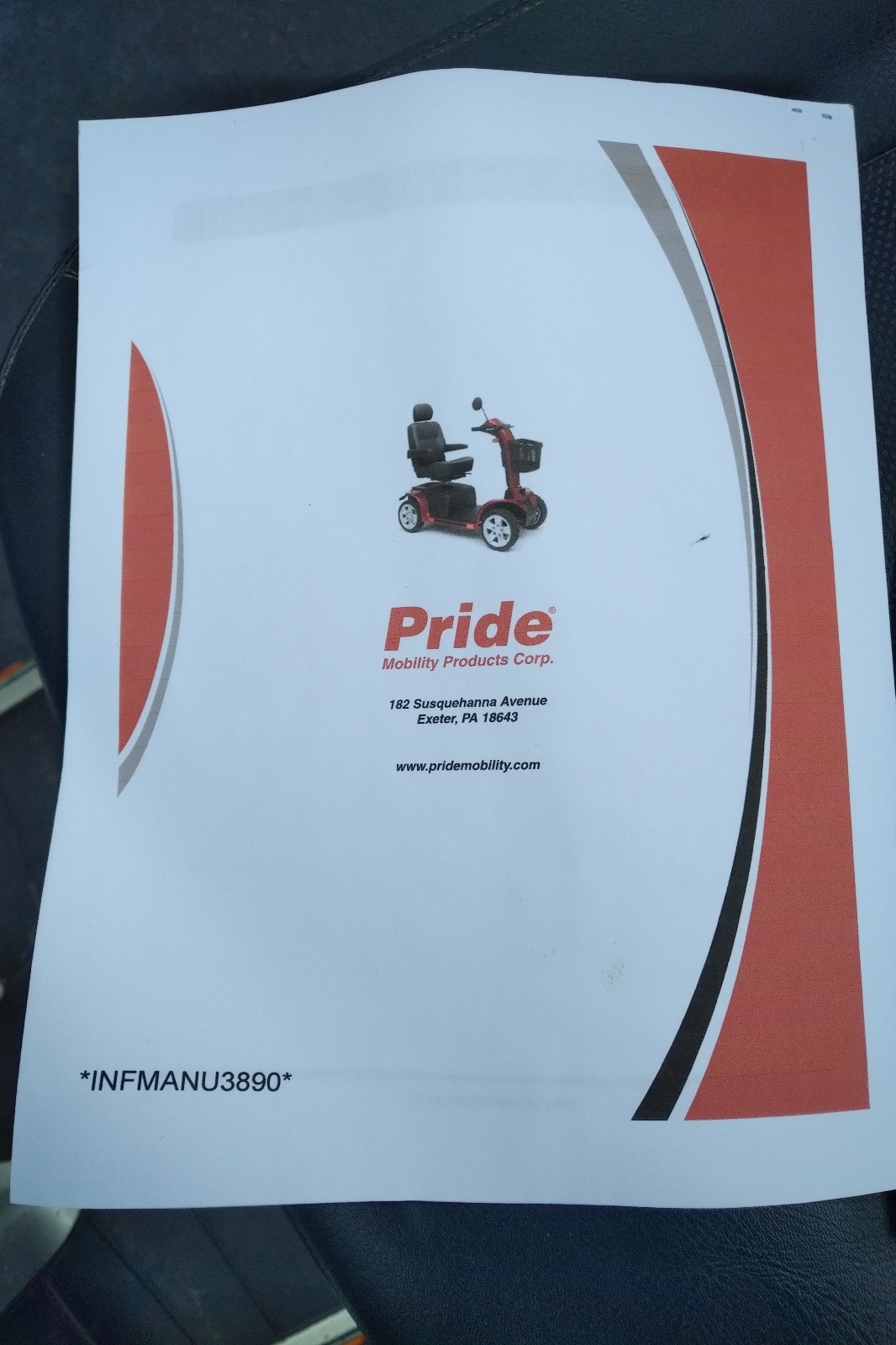 PRIDE MOBILITY PURSUIT PMV SC713 POWER ELECTRIC SCOOTER USED