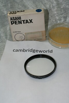 ASAHI PENTAX 67 77mm BAYONET UV  L39 ULTRA VIOLET NEW FILTER in BOX and CASE 