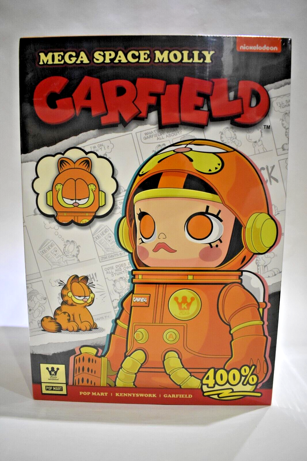 POP MART MEGA SPACE MOLLY 400% GARFIELD - BLIND BOX | eBay POP MART MEGA SPACE MOLLY 400% GARFIELD - BLIND BOX | eBay