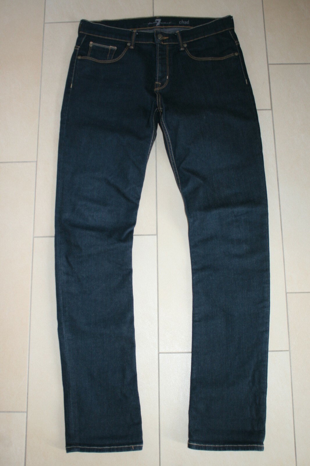 NEU Jeans 7 for all mankind CHAD Gr. 30/34 Bund 41 cm Außenbeinlänge 108 cm