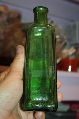 Antique, 7 1/2'', Green, Zali, Condiment/Product Bottle, Item#A-5210