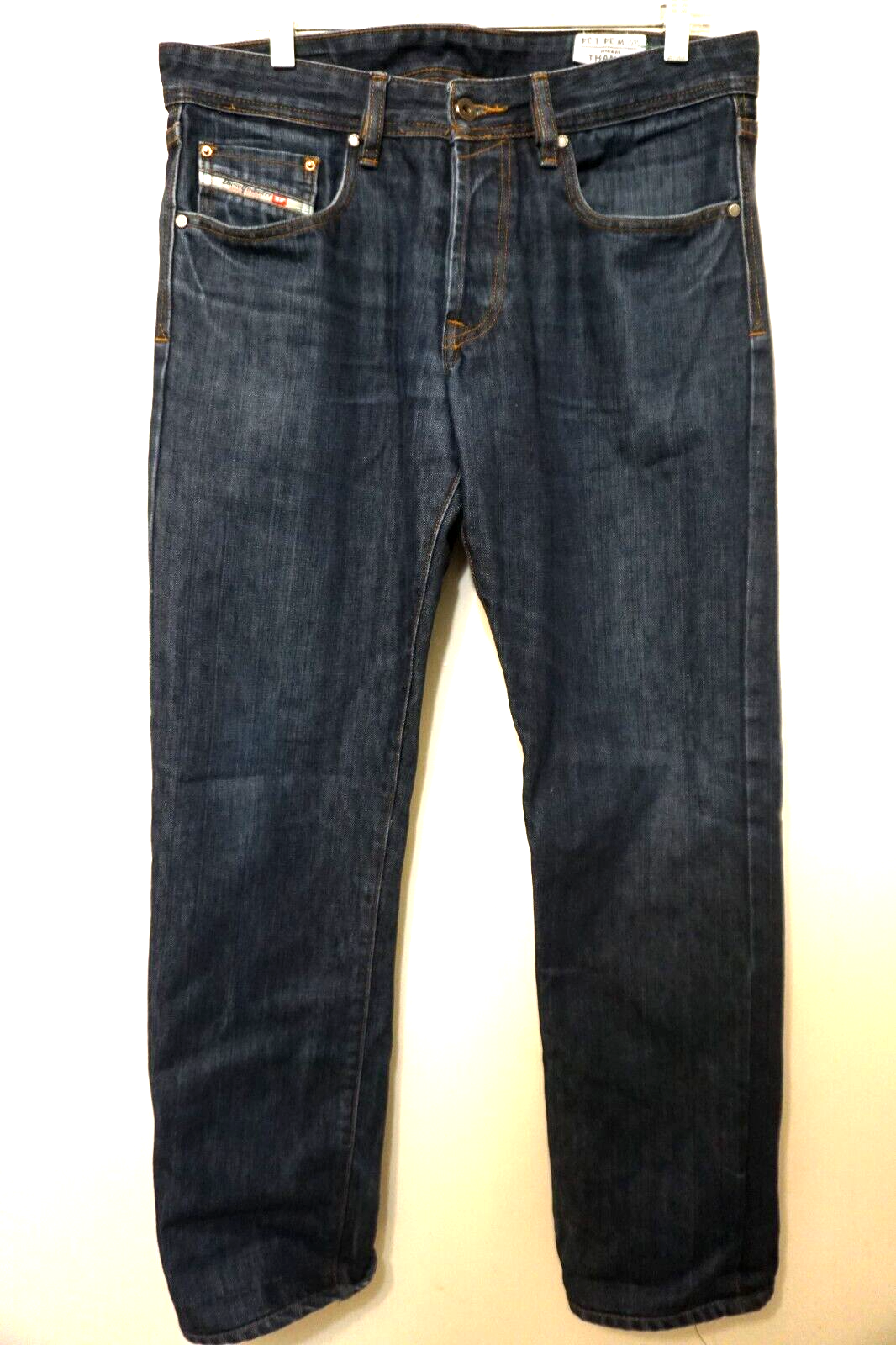 DIESEL THANAZ W28 L34 デニムパンツ Diesel Thanaz Dark Blue Indigo Jeans Straight Mens 34x34