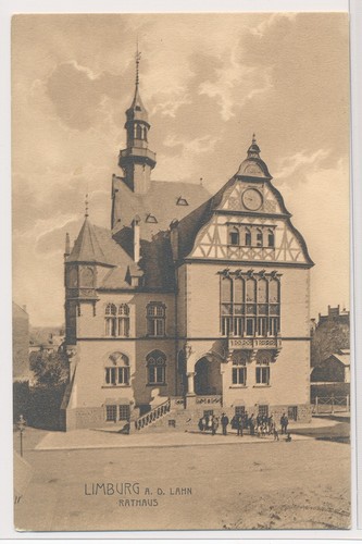 Limburg An der Lahn Rathaus 1907