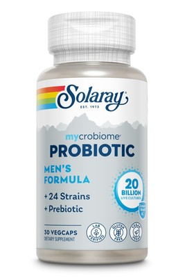 Solaray Mycrobiome Probiotic Mens 30 капсул растительного происхождения