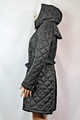 Burberry finsbridge hooded store quilted jacket