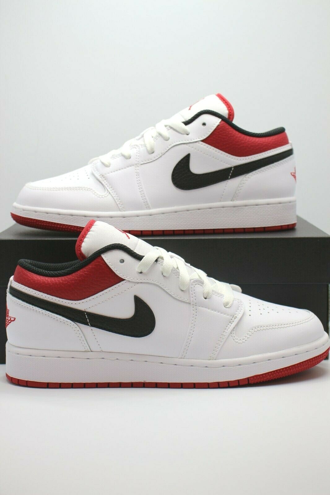 Nike Air Jordan 1 Low White Gym Red 