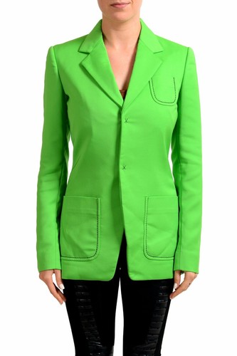 Pre-owned Martin Maison Margiela Bright Green Women's Blazer Sz S M L