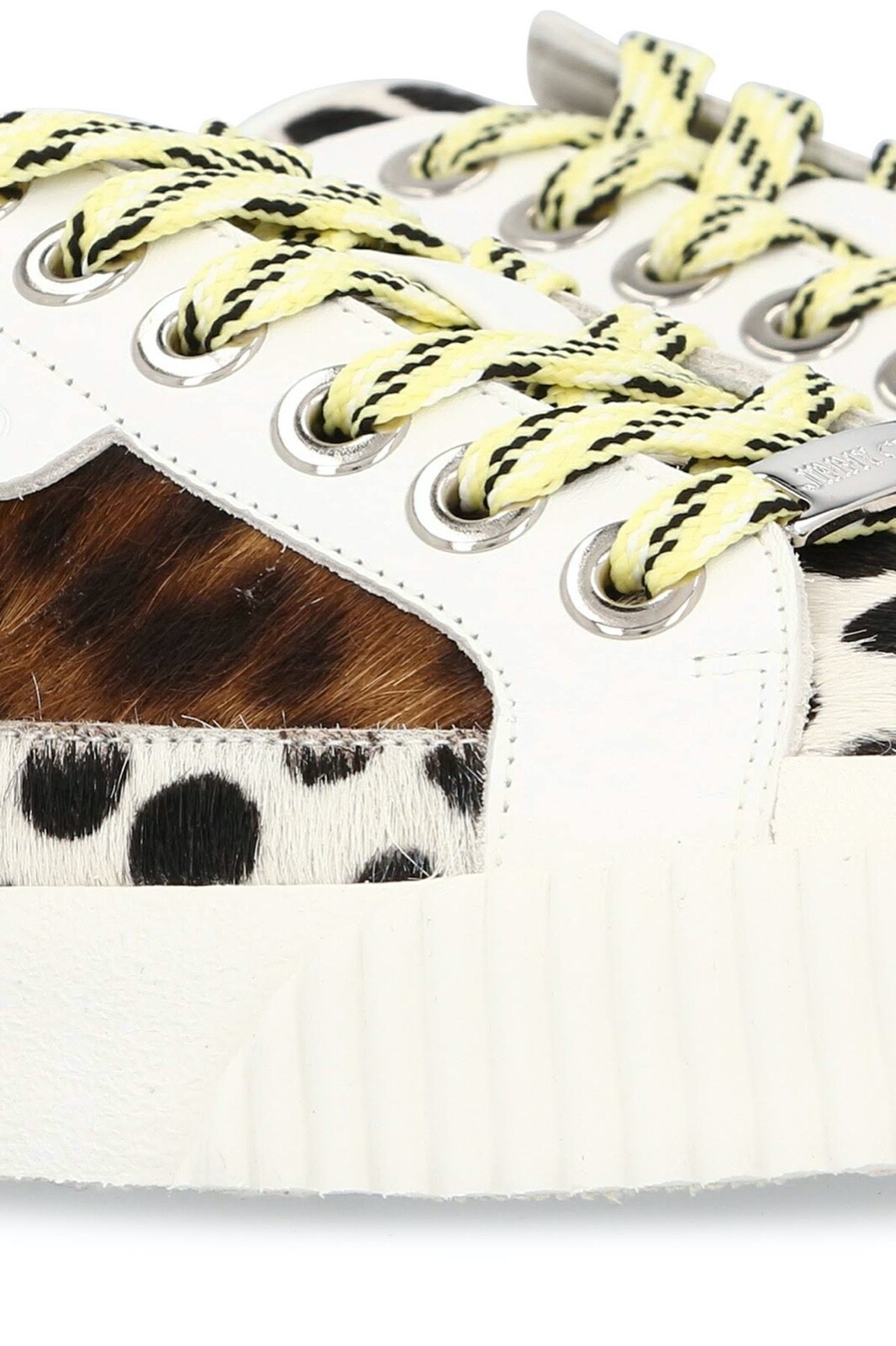 Pre-owned Jimmy Choo Impala Low-top Pony Hair Sneakers Sugar-mix Retail $750 Authentic In Sugar Mix