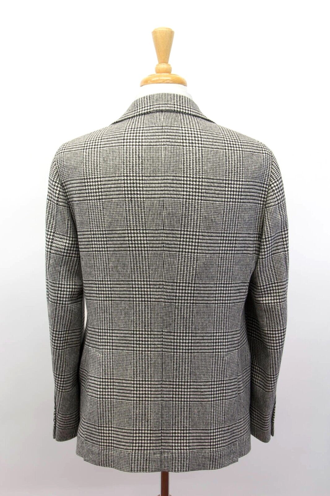 BRUNELLO CUCINELLI $5100 BRUNELLO CUCINELLI MEN CASHMERE-WOOL HOUNDSTOOTH-PLAID SPORT COAT A248