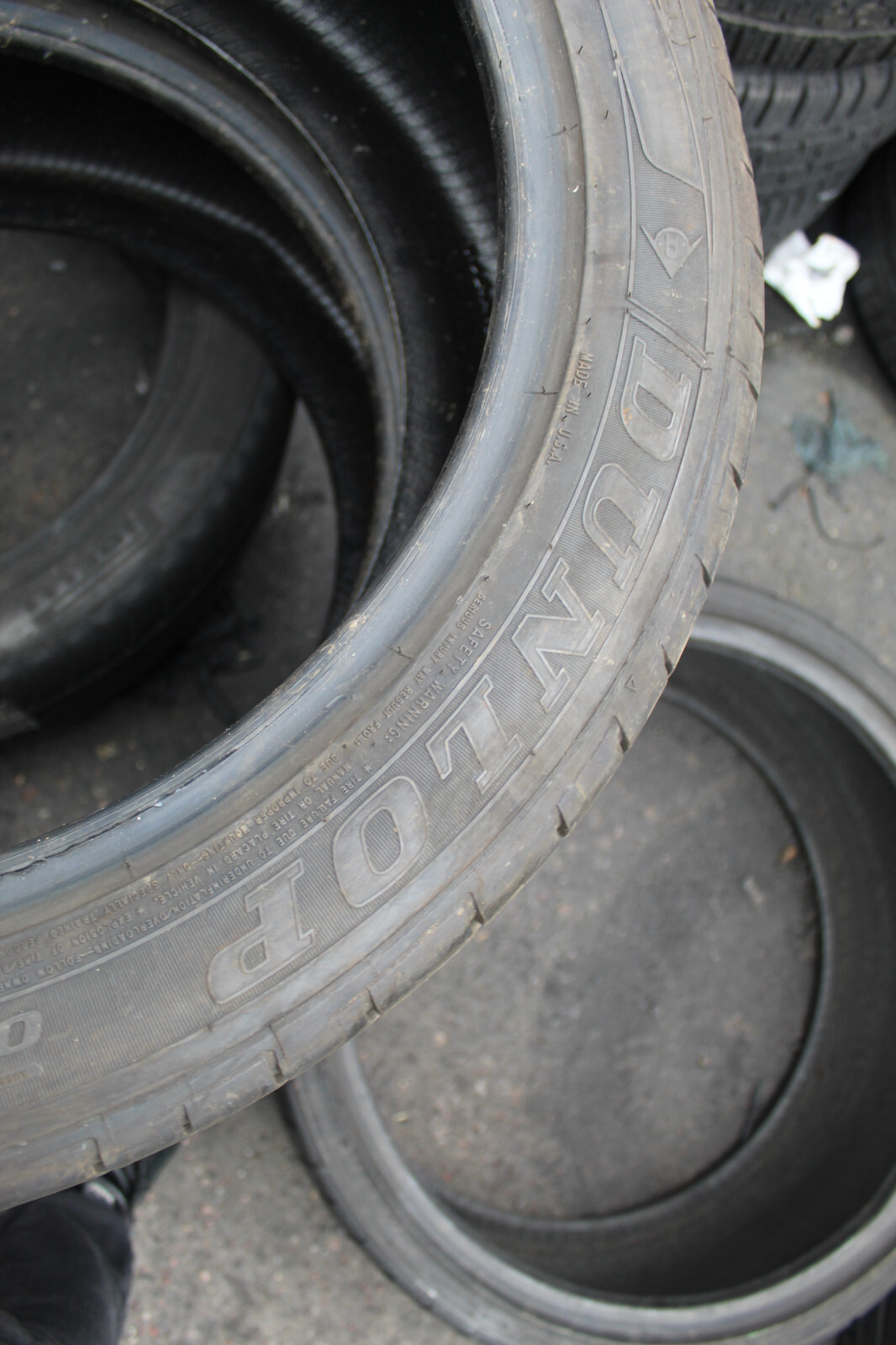 265 45 20 Dunlop, SP Sport Maxx GT, MO, 104Y, x2 A Pair 5.2mm (F1_tyres) L2451
