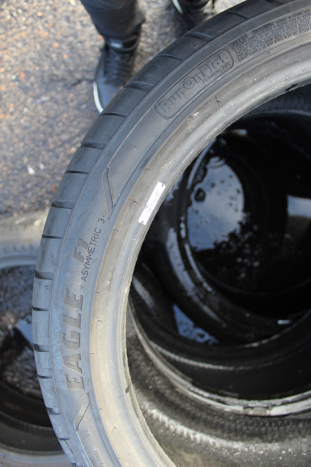275 35 20 Goodyear, RunFlat, 98Y, x2 A Pair 6.0mm (F1_tyres) L1956