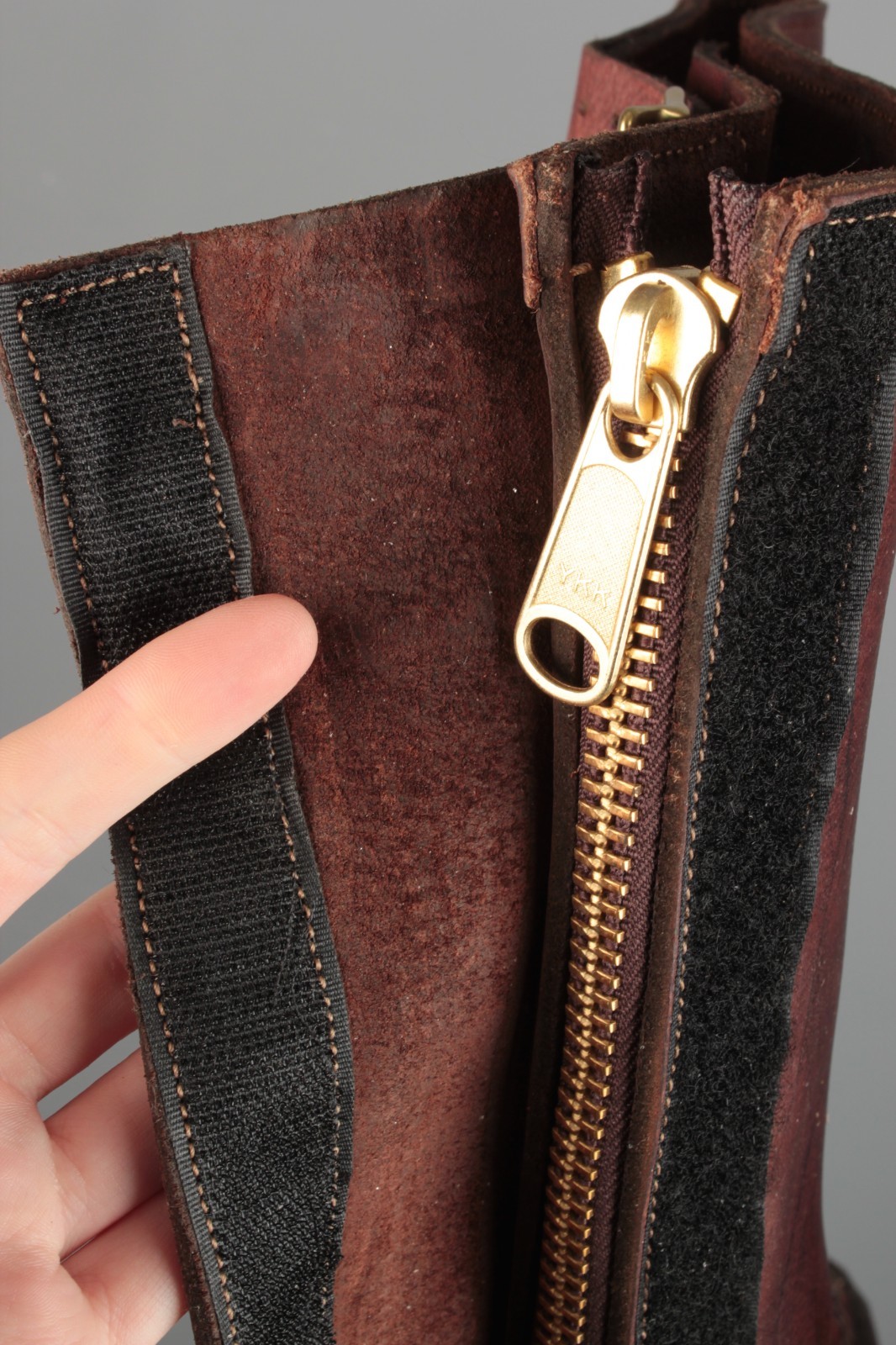 Men's NOS Orvis Gokey Unworn Snakeproof All Leather Tall Boots 10 EC #6259s